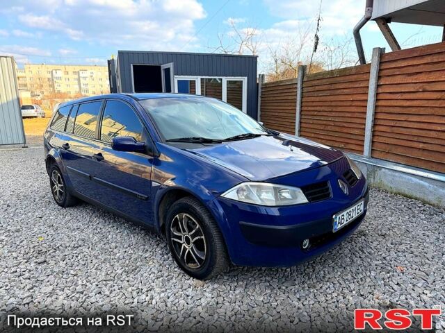 Синий Рено Меган, объемом двигателя 1.4 л и пробегом 250 тыс. км за 2900 $, фото 1 на Automoto.ua