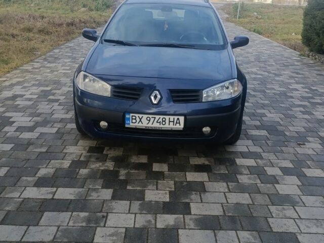 Синій Рено Меган, об'ємом двигуна 1.6 л та пробігом 260 тис. км за 4250 $, фото 1 на Automoto.ua