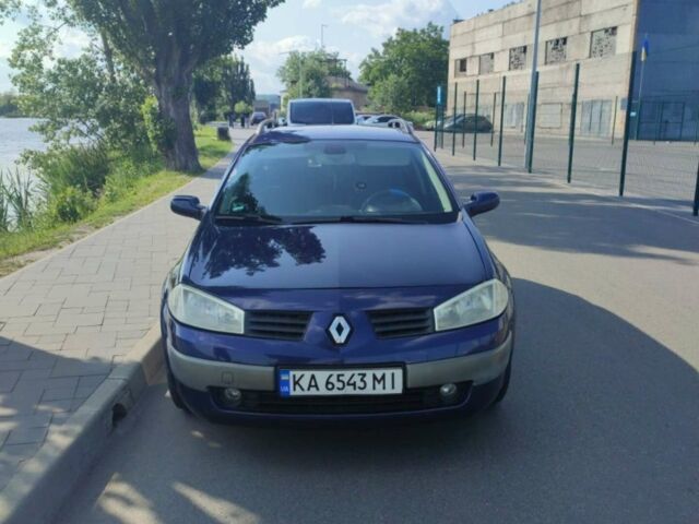 Синій Рено Меган, об'ємом двигуна 1.6 л та пробігом 260 тис. км за 5100 $, фото 1 на Automoto.ua