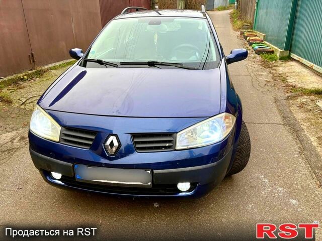 Синій Рено Меган, об'ємом двигуна 1.6 л та пробігом 277 тис. км за 6000 $, фото 1 на Automoto.ua