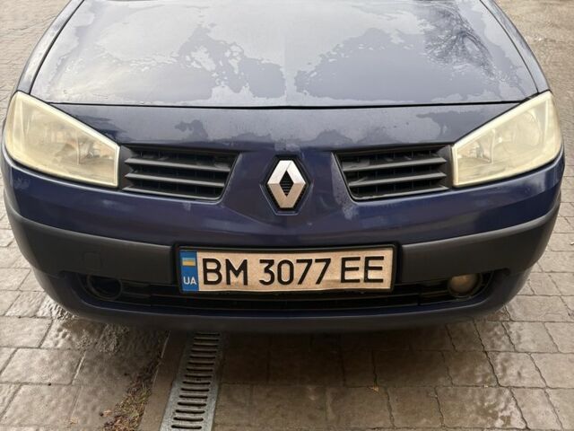 Синий Рено Меган, объемом двигателя 1.6 л и пробегом 248 тыс. км за 4000 $, фото 1 на Automoto.ua