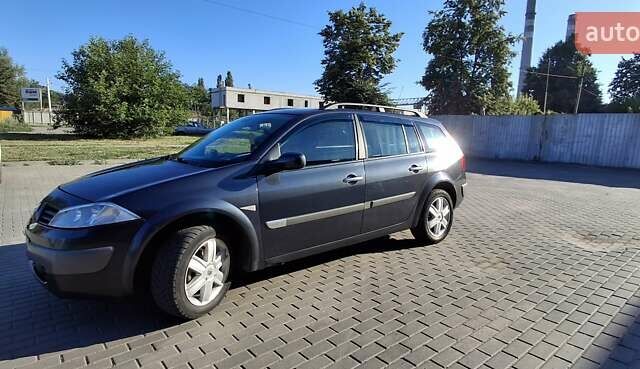 Рено Меган 2004 в Сумах на Automoto.ua Синий Рено Меган, объемом двигателя 1.5 л и пробегом 290 тыс. км за 3900 $, фото 1 на Automoto.ua