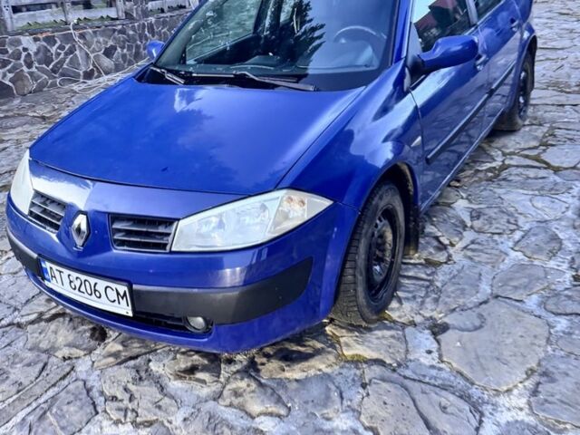 Синий Рено Меган, объемом двигателя 1.5 л и пробегом 220 тыс. км за 3300 $, фото 1 на Automoto.ua