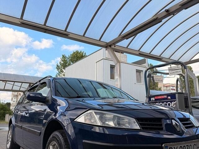 Синий Рено Меган, объемом двигателя 1.46 л и пробегом 210 тыс. км за 3900 $, фото 1 на Automoto.ua
