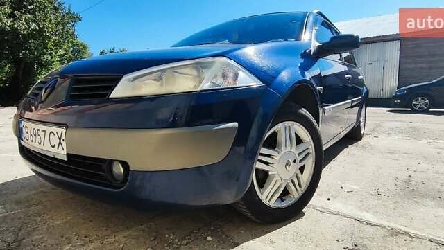 Синий Рено Меган, объемом двигателя 1.5 л и пробегом 330 тыс. км за 5500 $, фото 1 на Automoto.ua