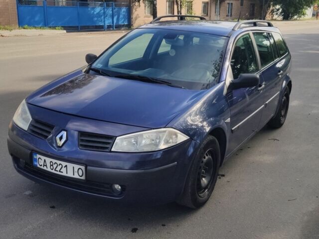 Синій Рено Меган, об'ємом двигуна 1.5 л та пробігом 322 тис. км за 3500 $, фото 1 на Automoto.ua