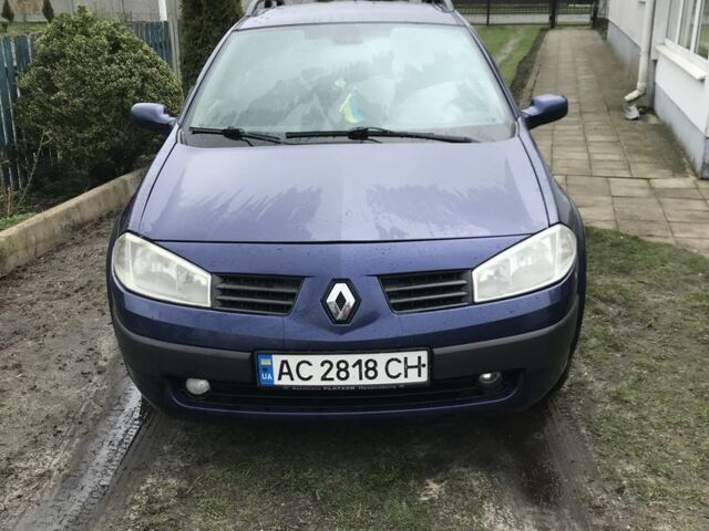 Синій Рено Меган, об'ємом двигуна 1.9 л та пробігом 293 тис. км за 4200 $, фото 1 на Automoto.ua