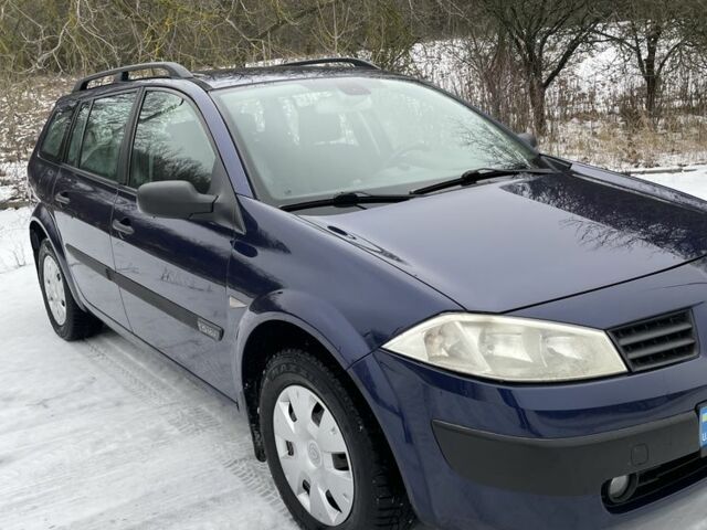 Синій Рено Меган, об'ємом двигуна 1.6 л та пробігом 230 тис. км за 4700 $, фото 1 на Automoto.ua