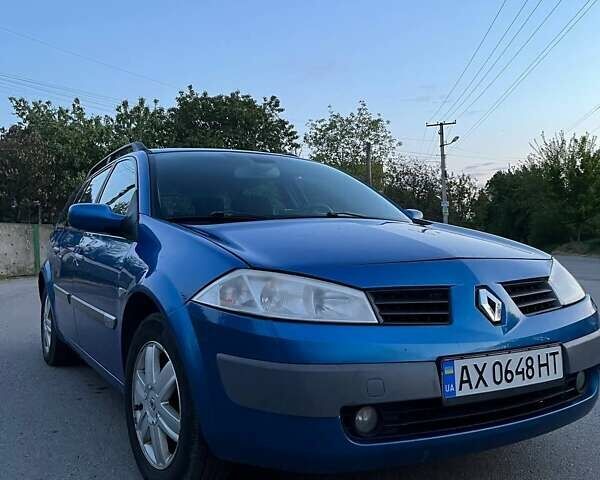 Синій Рено Меган, об'ємом двигуна 1.6 л та пробігом 220 тис. км за 5200 $, фото 1 на Automoto.ua