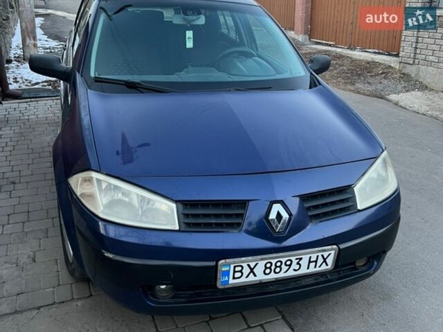 Синий Рено Меган, объемом двигателя 1.87 л и пробегом 379 тыс. км за 4400 $, фото 1 на Automoto.ua