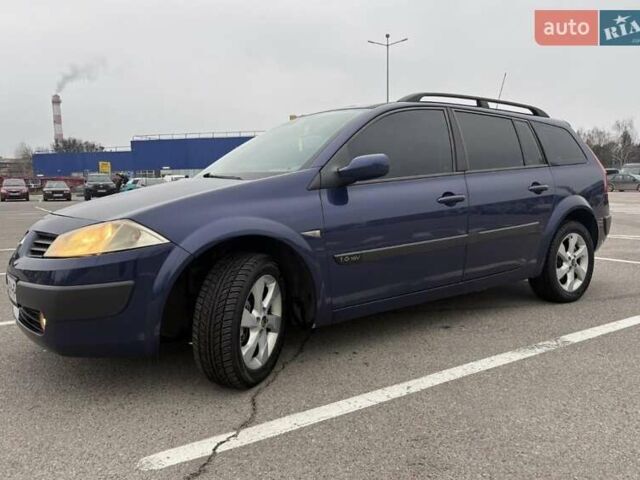 Синій Рено Меган, об'ємом двигуна 1.6 л та пробігом 287 тис. км за 4800 $, фото 1 на Automoto.ua