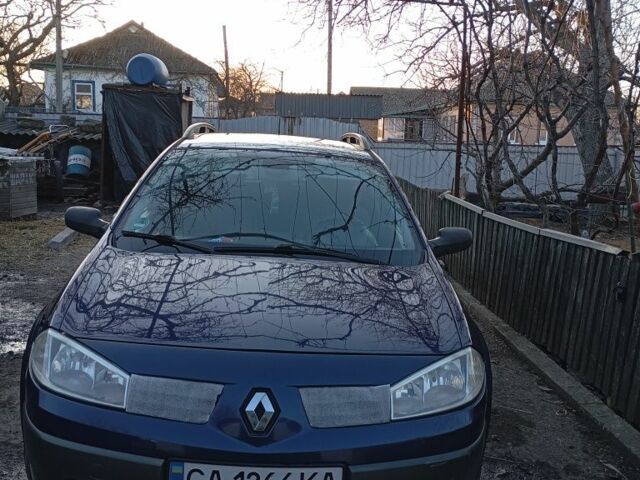Синій Рено Меган, об'ємом двигуна 1.6 л та пробігом 250 тис. км за 5000 $, фото 1 на Automoto.ua