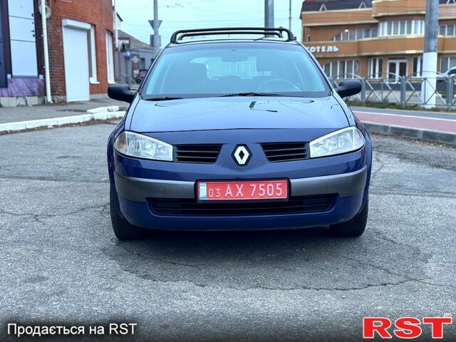 Синий Рено Меган, объемом двигателя 16 л и пробегом 0 тыс. км за 4999 $, фото 1 на Automoto.ua