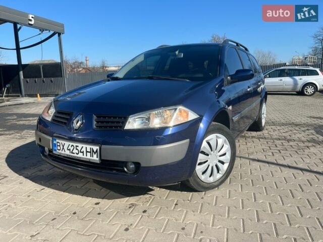 Синій Рено Меган, об'ємом двигуна 1.6 л та пробігом 209 тис. км за 3800 $, фото 1 на Automoto.ua