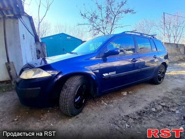Синий Рено Меган, объемом двигателя 1.5 л и пробегом 373 тыс. км за 4520 $, фото 1 на Automoto.ua