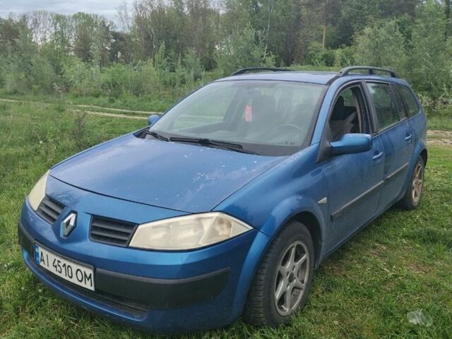 Синій Рено Меган, об'ємом двигуна 1.5 л та пробігом 250 тис. км за 1504 $, фото 1 на Automoto.ua