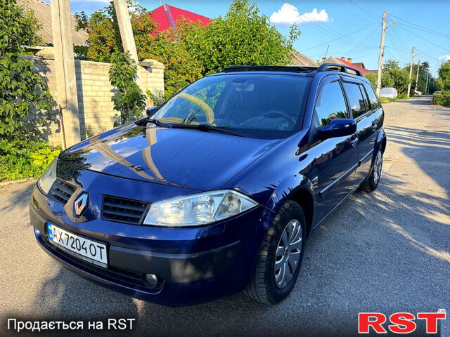 Синій Рено Меган, об'ємом двигуна 1.6 л та пробігом 246 тис. км за 4550 $, фото 1 на Automoto.ua