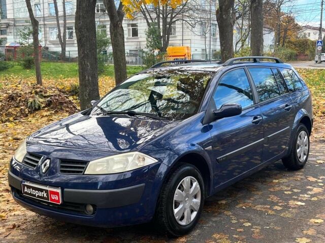 Синий Рено Меган, объемом двигателя 1.4 л и пробегом 229 тыс. км за 4790 $, фото 1 на Automoto.ua
