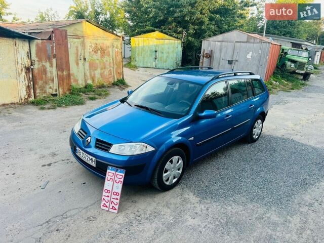 Синій Рено Меган, об'ємом двигуна 1.6 л та пробігом 216 тис. км за 4850 $, фото 1 на Automoto.ua