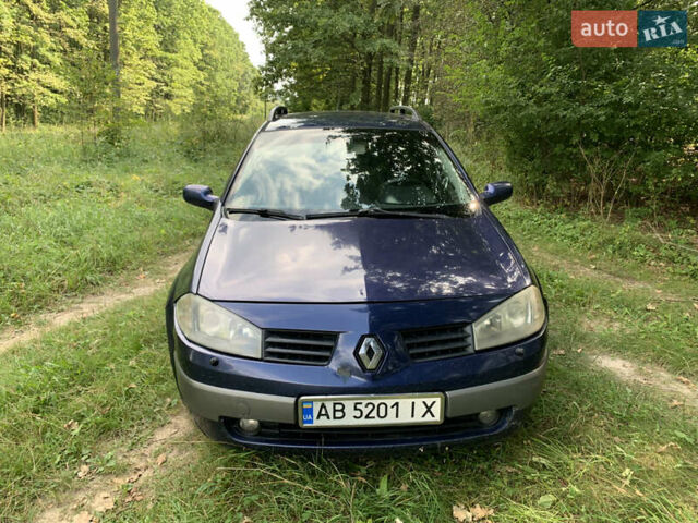 Синий Рено Меган, объемом двигателя 1.87 л и пробегом 363 тыс. км за 3700 $, фото 1 на Automoto.ua