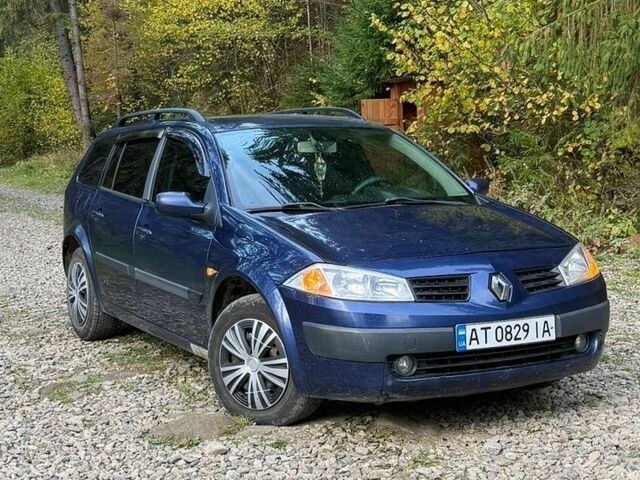Синий Рено Меган, объемом двигателя 1.5 л и пробегом 300 тыс. км за 3100 $, фото 1 на Automoto.ua