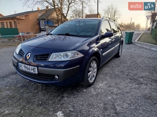 Синій Рено Меган, об'ємом двигуна 1.6 л та пробігом 200 тис. км за 5500 $, фото 1 на Automoto.ua