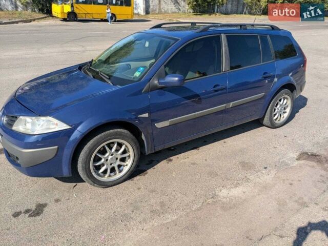 Синий Рено Меган, объемом двигателя 1.5 л и пробегом 275 тыс. км за 4500 $, фото 1 на Automoto.ua