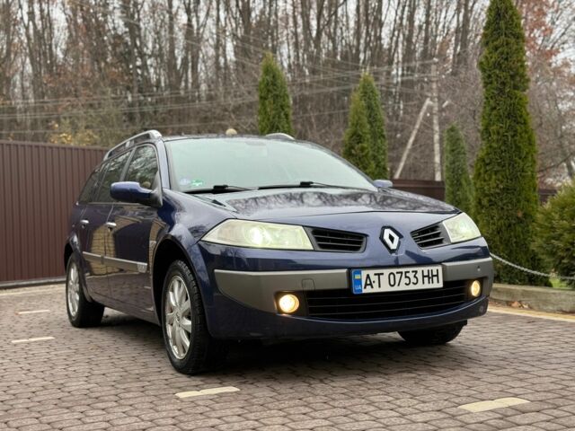 Синий Рено Меган, объемом двигателя 1.5 л и пробегом 253 тыс. км за 3500 $, фото 1 на Automoto.ua