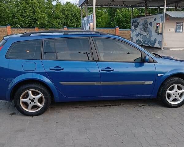 Синий Рено Меган, объемом двигателя 1.9 л и пробегом 357 тыс. км за 4000 $, фото 1 на Automoto.ua