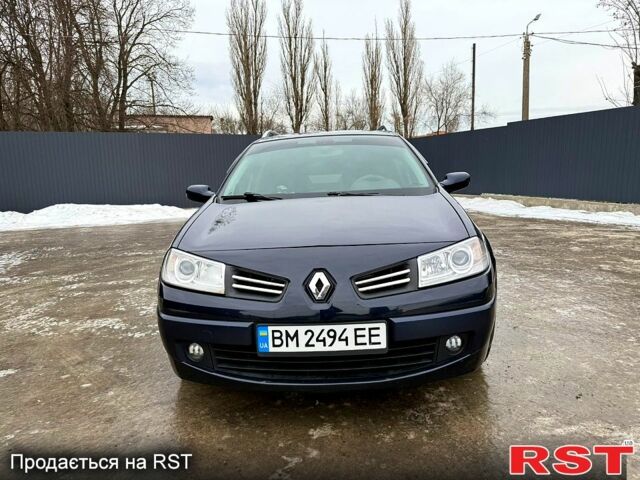 Синий Рено Меган, объемом двигателя 2 л и пробегом 260 тыс. км за 6000 $, фото 1 на Automoto.ua