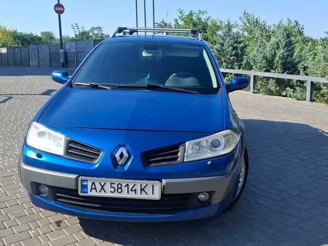Синій Рено Меган, об'ємом двигуна 2 л та пробігом 269 тис. км за 5200 $, фото 1 на Automoto.ua