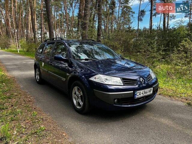 Синій Рено Меган, об'ємом двигуна 1.6 л та пробігом 323 тис. км за 4700 $, фото 1 на Automoto.ua