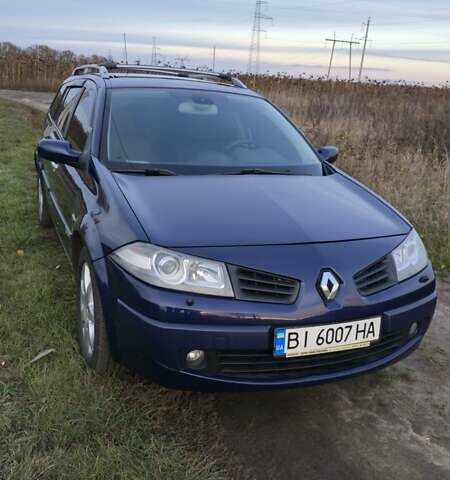 Синій Рено Меган, об'ємом двигуна 1.6 л та пробігом 248 тис. км за 5300 $, фото 1 на Automoto.ua