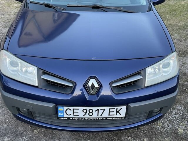 Синий Рено Меган, объемом двигателя 1.6 л и пробегом 128 тыс. км за 4650 $, фото 1 на Automoto.ua