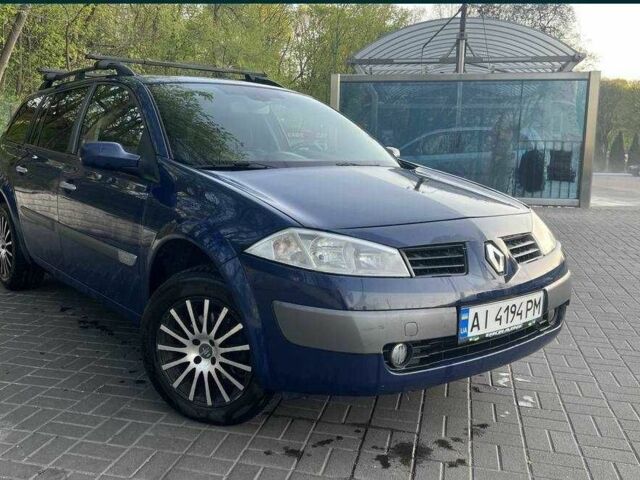 Синій Рено Меган, об'ємом двигуна 1.5 л та пробігом 270 тис. км за 4600 $, фото 1 на Automoto.ua