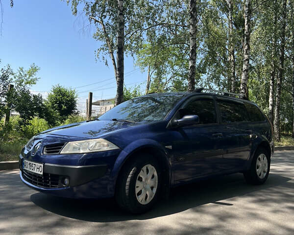 Синий Рено Меган, объемом двигателя 1.46 л и пробегом 231 тыс. км за 4100 $, фото 1 на Automoto.ua