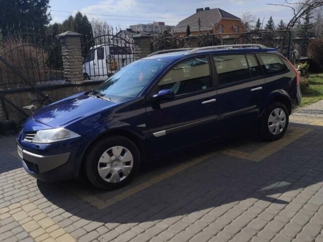 Синій Рено Меган, об'ємом двигуна 1.6 л та пробігом 220 тис. км за 4600 $, фото 1 на Automoto.ua