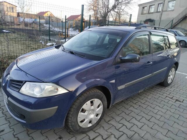 Синій Рено Меган, об'ємом двигуна 1.6 л та пробігом 213 тис. км за 3000 $, фото 1 на Automoto.ua
