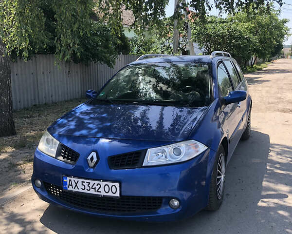 Синій Рено Меган, об'ємом двигуна 1.6 л та пробігом 225 тис. км за 5200 $, фото 1 на Automoto.ua