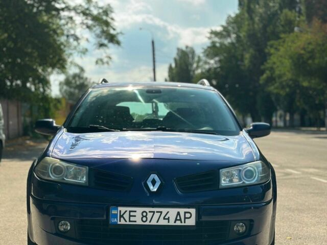 Синій Рено Меган, об'ємом двигуна 1.6 л та пробігом 200 тис. км за 4500 $, фото 1 на Automoto.ua