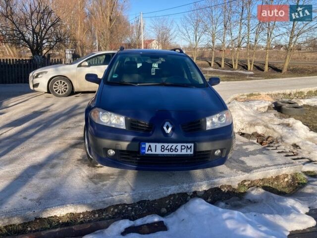 Синій Рено Меган, об'ємом двигуна 1.6 л та пробігом 226 тис. км за 5150 $, фото 1 на Automoto.ua