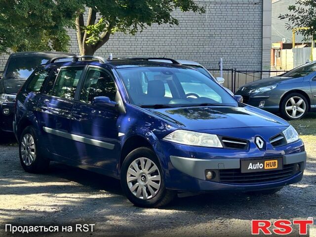 Синий Рено Меган, объемом двигателя 1.6 л и пробегом 238 тыс. км за 5100 $, фото 1 на Automoto.ua