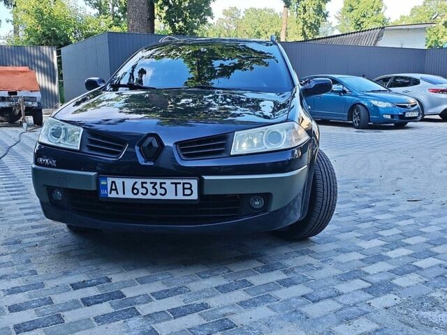 Синий Рено Меган, объемом двигателя 2 л и пробегом 281 тыс. км за 5500 $, фото 1 на Automoto.ua