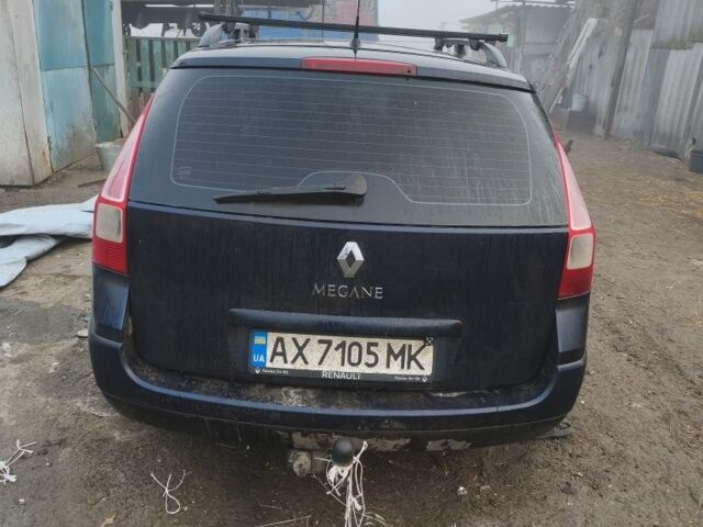 Синий Рено Меган, объемом двигателя 1.6 л и пробегом 240 тыс. км за 2500 $, фото 1 на Automoto.ua
