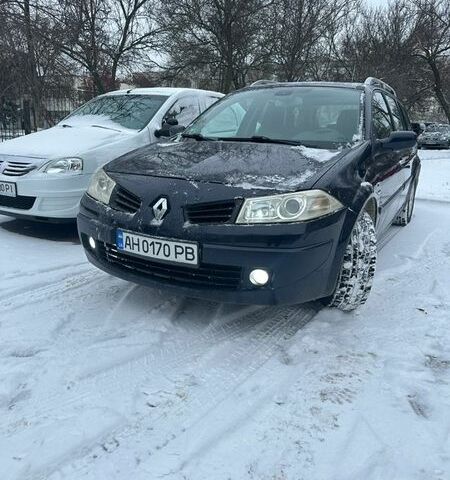 Синій Рено Меган, об'ємом двигуна 1.6 л та пробігом 230 тис. км за 5500 $, фото 1 на Automoto.ua