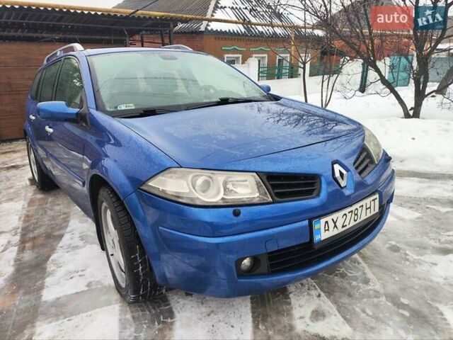 Синий Рено Меган, объемом двигателя 1.6 л и пробегом 291 тыс. км за 4900 $, фото 1 на Automoto.ua