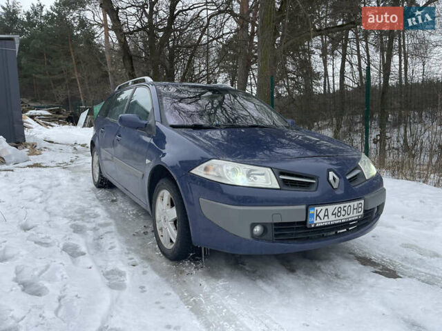 Синій Рено Меган, об'ємом двигуна 2 л та пробігом 297 тис. км за 5400 $, фото 1 на Automoto.ua