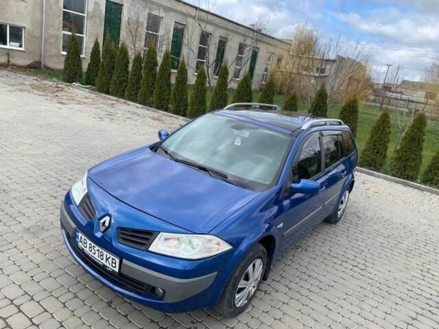 Синій Рено Меган, об'ємом двигуна 1.6 л та пробігом 270 тис. км за 5500 $, фото 1 на Automoto.ua
