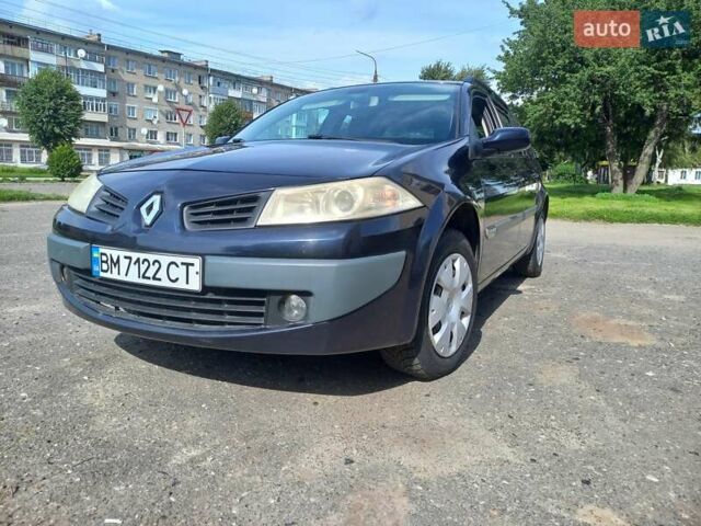 Синій Рено Меган, об'ємом двигуна 1.6 л та пробігом 241 тис. км за 5700 $, фото 1 на Automoto.ua