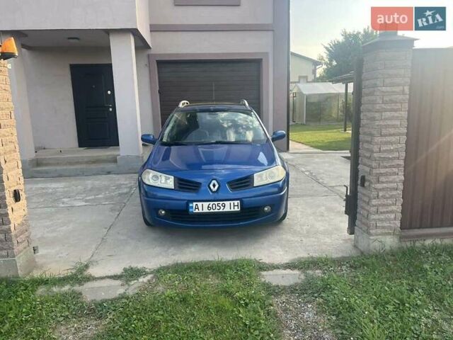 Синий Рено Меган, объемом двигателя 1.6 л и пробегом 240 тыс. км за 4500 $, фото 1 на Automoto.ua